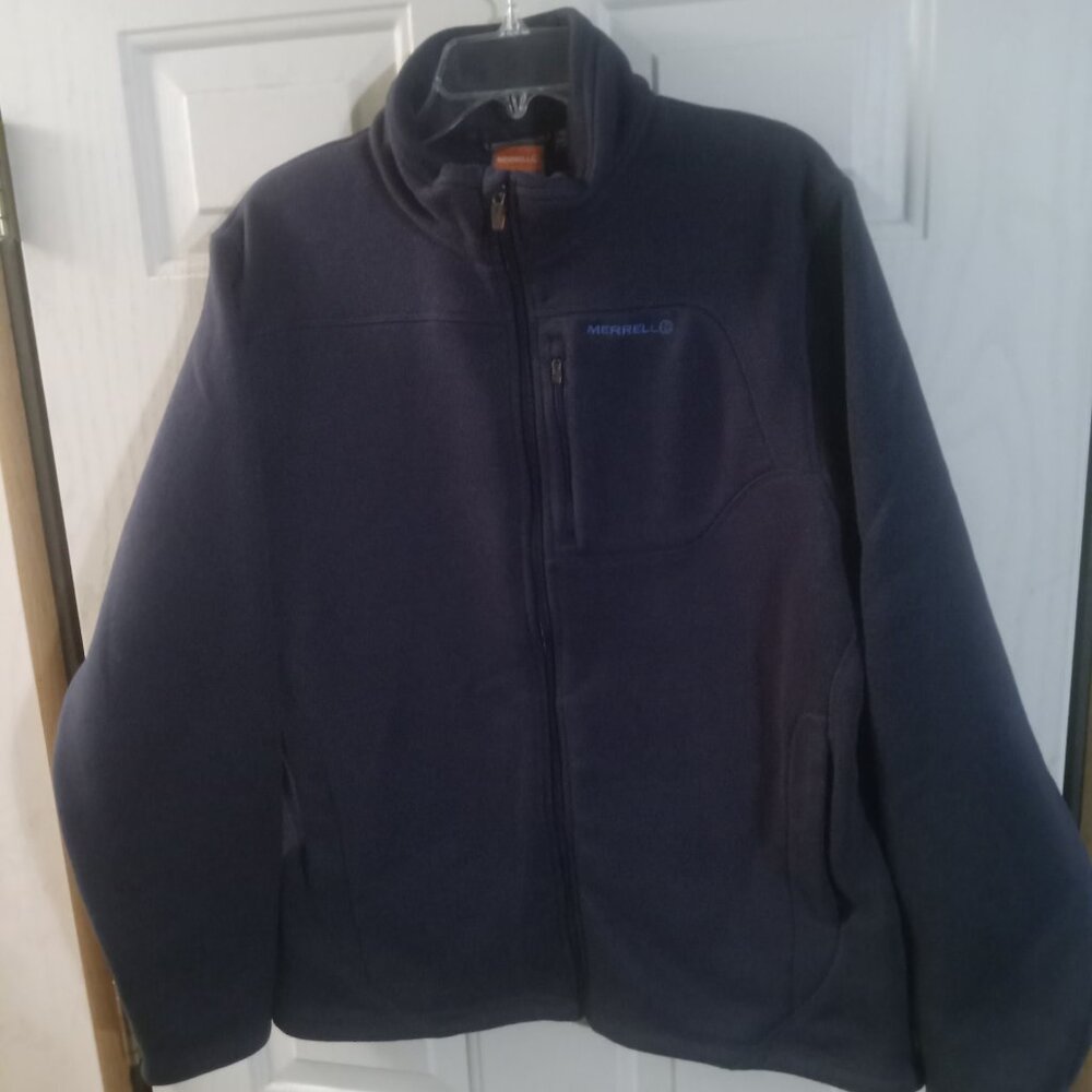 Merrell Women's Full Zip Polyester Fleece Sweater Jackets Size XL